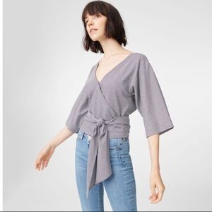 Club Monaco wrap top!
